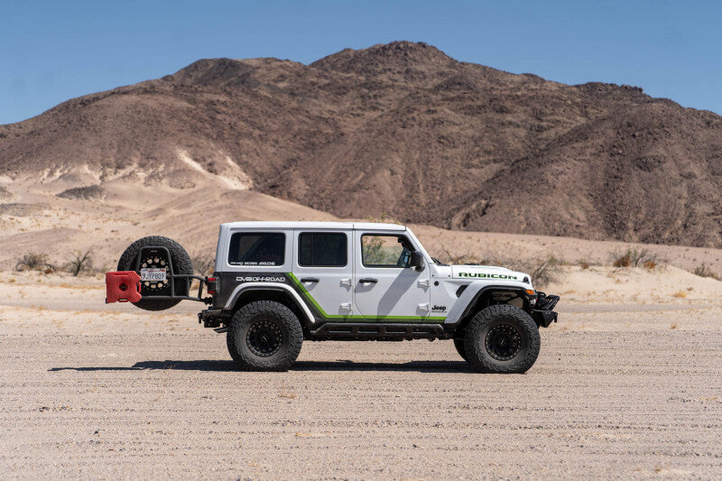 DV8 Offroad 18-25 Jeep Wrangler JL Body Mounted Tire Carrier