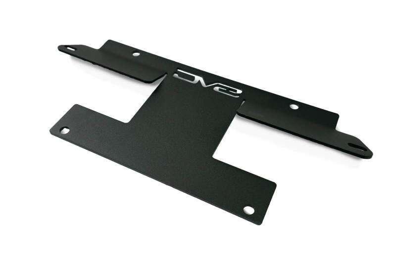 DV8 Offroad 21-22 Ford Bronco Factory Front Bumper License Relocation Bracket - Front