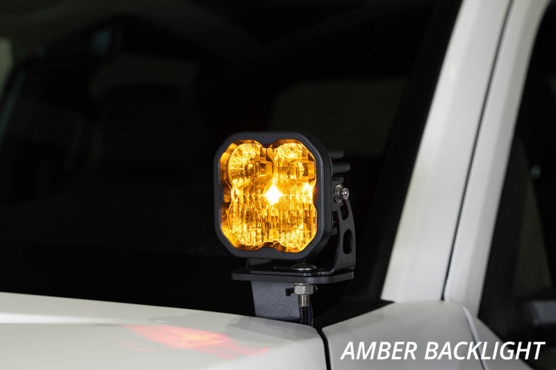 Diode Dynamics 2024+ Toyota Tacoma SS3 LED Ditch Light Kit- Sport Yellow Combo
