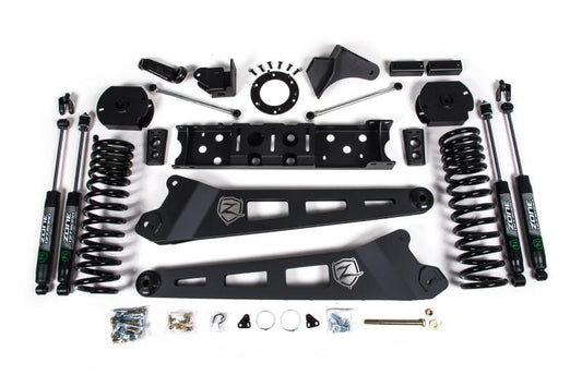 Zone Offroad 2019 Ram 2500 4.5in Radius Arm Diesel - 6-Bolt T-Case - Fox Shocks