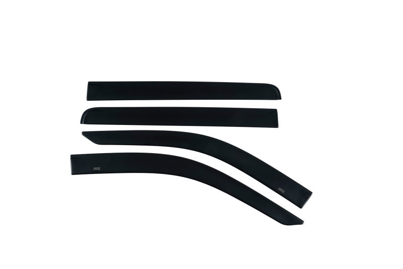 Husky Liners 07-18 Jeep Wrangler JKU Ventvisor Low Profile 4pc - Matte Black