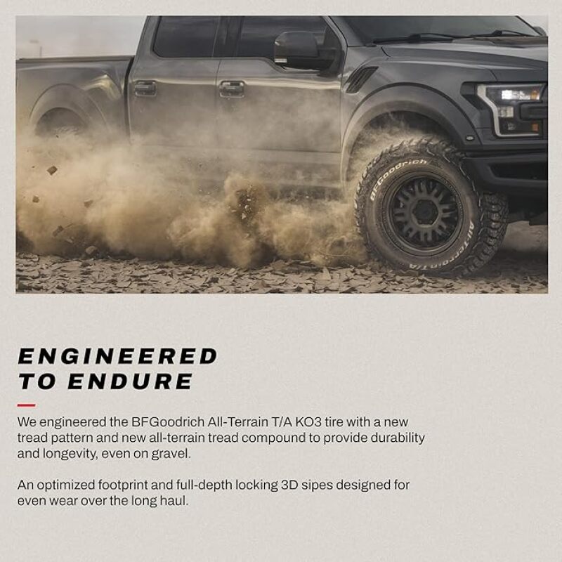 BFGoodrich All Terrain T/A KO3 LT285/55R22/E124/121S