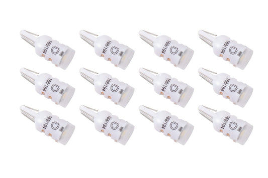 Diode Dynamics 194 LED Bulb HP5 LED Natural - White Set of 12