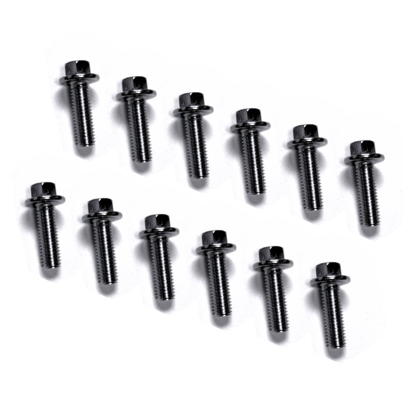 Kooks Ford 5.0L 4V Coyote Engine Header Bolt Kit (Fine Thread) QTY. 16 - M10 - 1.25 x 25mm Bolts