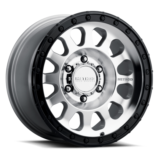 Method MR315 18x9 +18mm Offset 6x135 87mm CB Machined Wheel - Gloss Black Lip