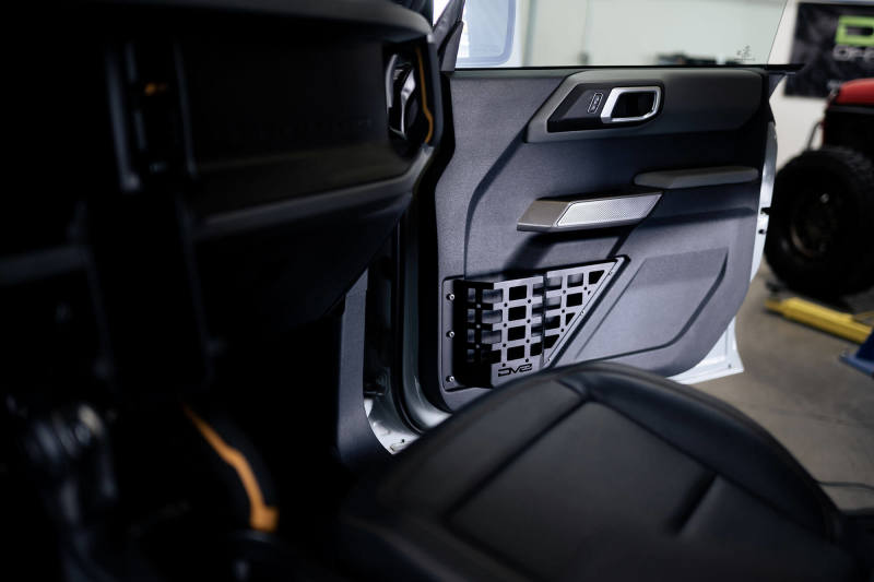 DV8 Offroad 21-23 Ford Bronco Front Door Pocket Molle Panels