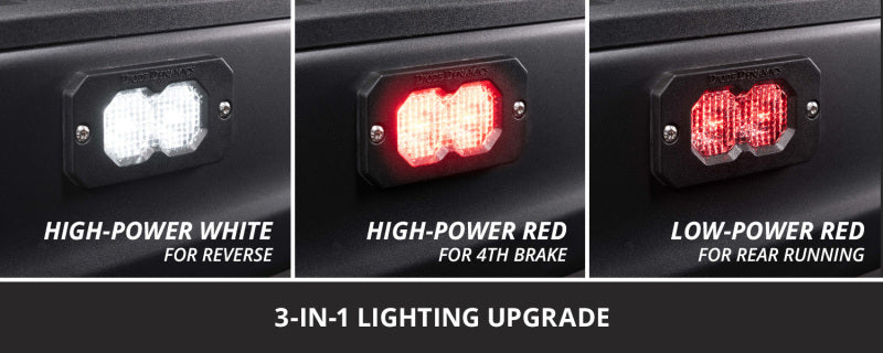Diode Dynamics Stage Series Flush Mount Reverse Light Kit C1 Pro