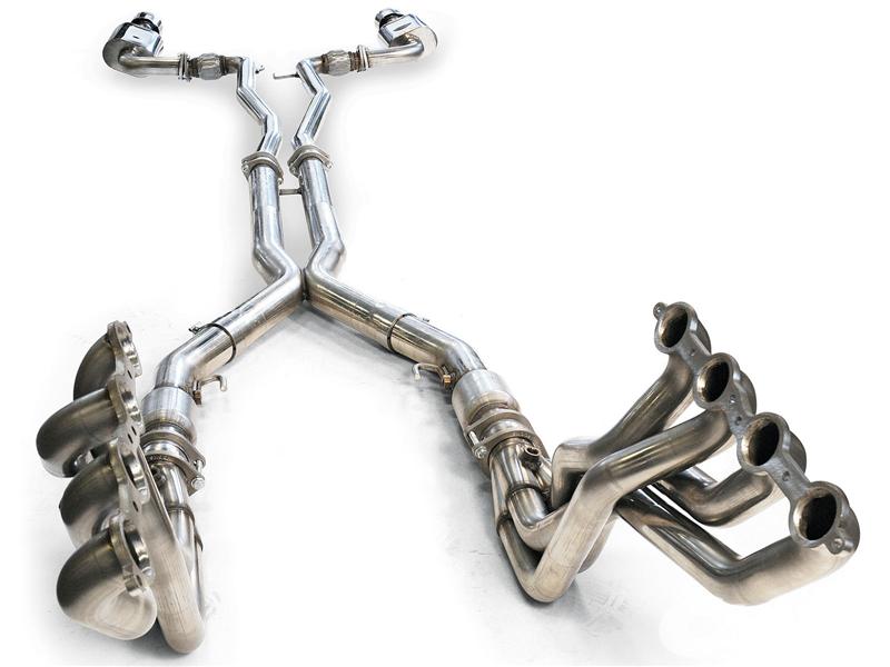 Kooks 2015+ Dodge Challenger Hellcat 3in OEM Style Cat-Back Exhaust System Uses OEM Tips