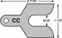 SPC Performance Caster/Camber Shims 3/16 (25)