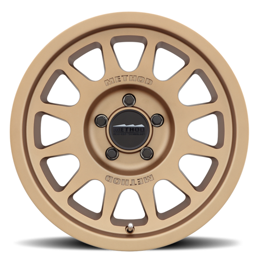 Method MR703 17x8.5 +25mm Offset 5x5 71.5mm CB Method Bronze Wheel