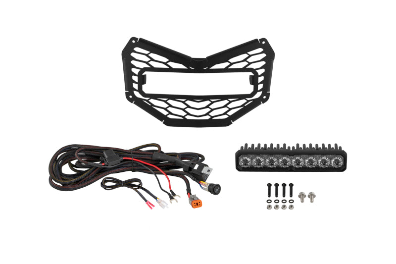 Diode Dynamics 17-26 Can Am Maverick X3 SS10 Grille Pro White Combo