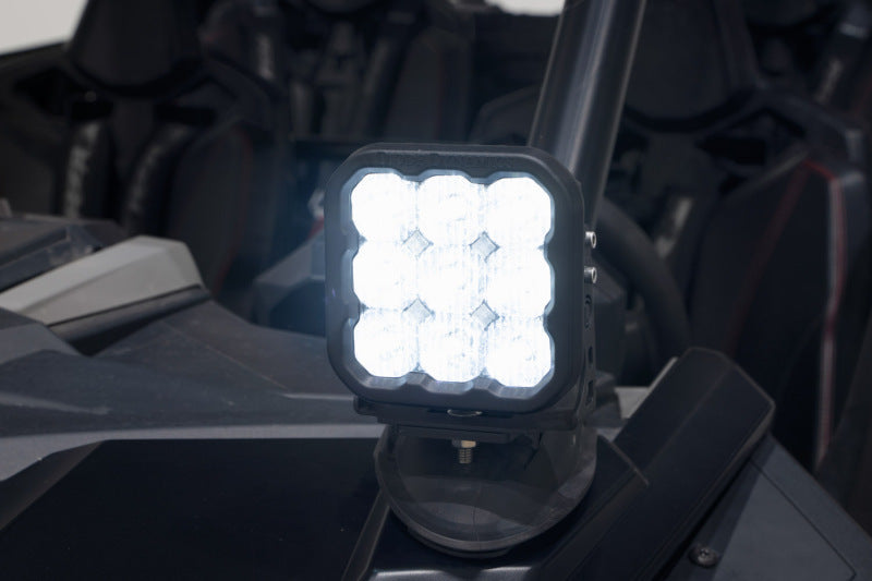 Diode Dynamics 20-Present Polaris RZR A-Pillar LED Pod Kit SS3 Sport - Yellow Combo
