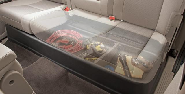 Husky Liners 09-12 Ford F-150 SuperCrew Cab Husky GearBox (w/ Factory Subwoofer)