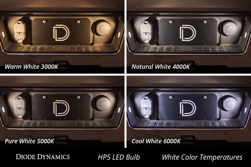 Diode Dynamics 194 LED Bulb HP3 LED Natural - White (Pair)