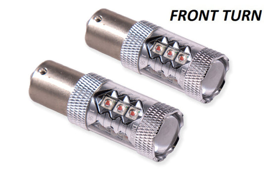 Diode Dynamics 1156 LED Bulb HP11 LED - Amber (Pair)