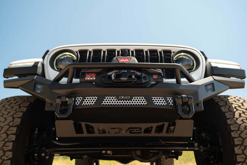 DV8 Offroad 07-18 Jeep Wrangler JK / 18-23 Wrangler JL / 20-23 Gladiator JT MTO Series Front Bumper
