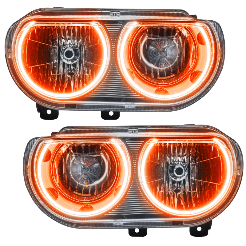 Oracle 08-14 Dodge Challenger SMD HL (Non-HID) - ColorSHIFT