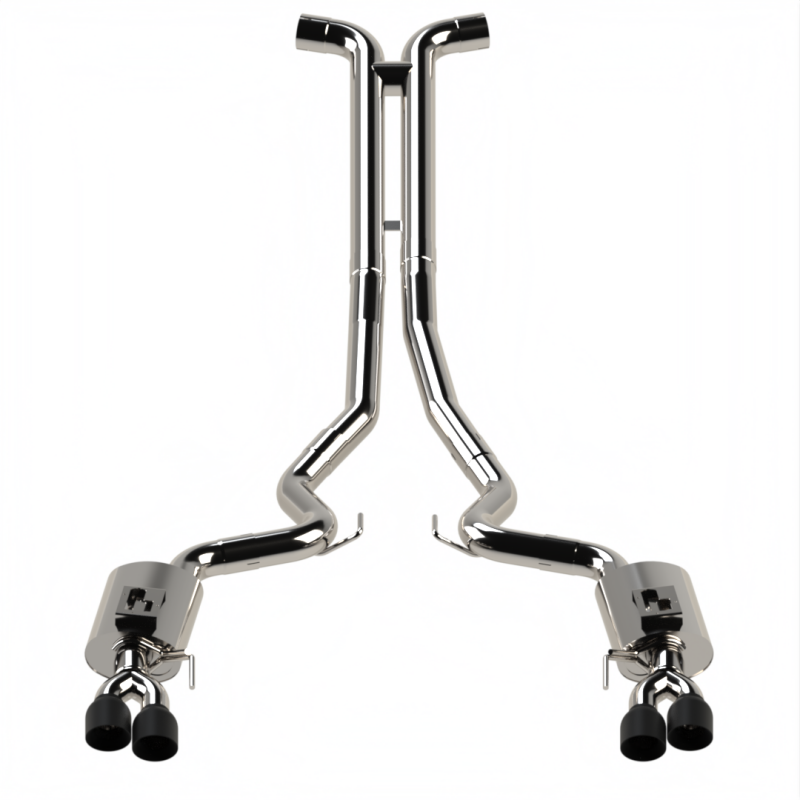 Kooks 2018+ Mustang 5.0L 4V Convertible/Coupe Cat-back Exhaust Connect to OEM Connection Point