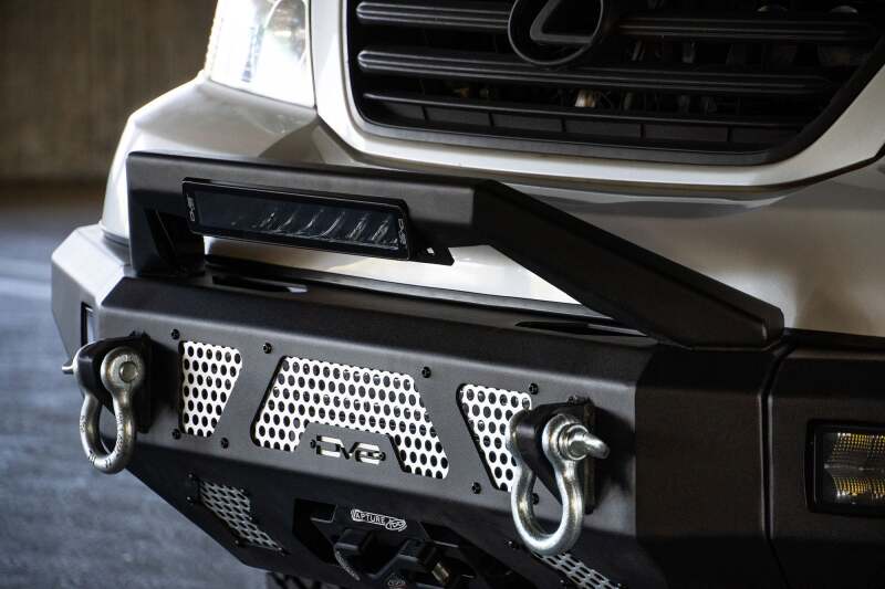 DV8 Offroad Bull Bar Add-On For DV8 Ford Bronco Bumpers - Fits 13in Elite Series Light Bar