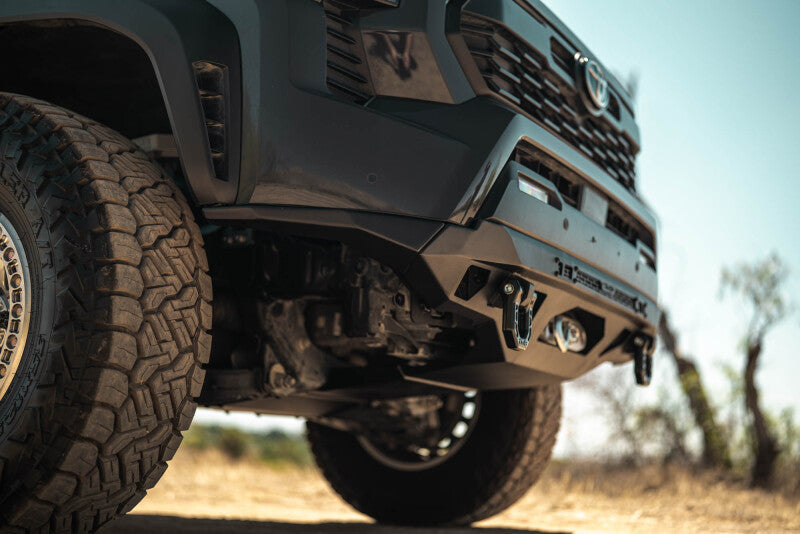DV8 Offroad 24-25 Toyota Tacoma Spec Series Front Winch Bumper - Micro-Texture Black