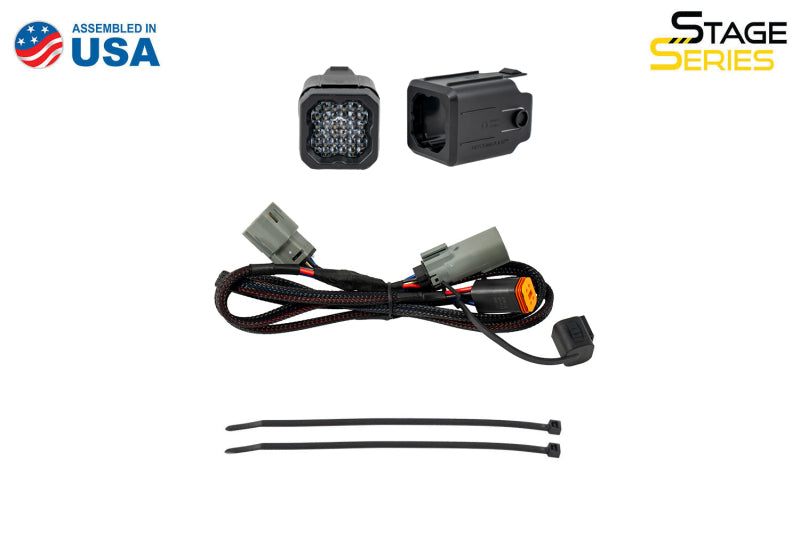Diode Dynamics 2022+ Ford Maverick C1 Sport Hitch Mount LED Pod Reverse Kit