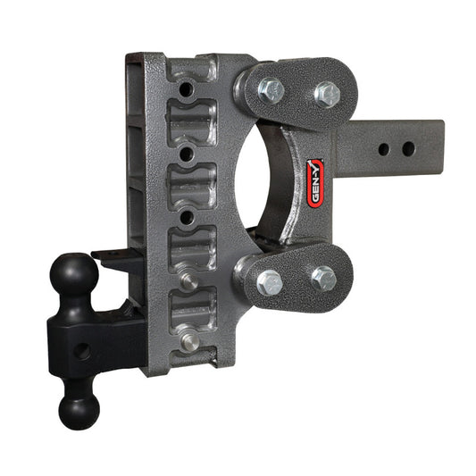 Gen-Y The Boss Torsion-Flex 3in Shank 9in Drop 21K Hitch w/GH-061 Dual-Ball/GH-062 Pintle Lock