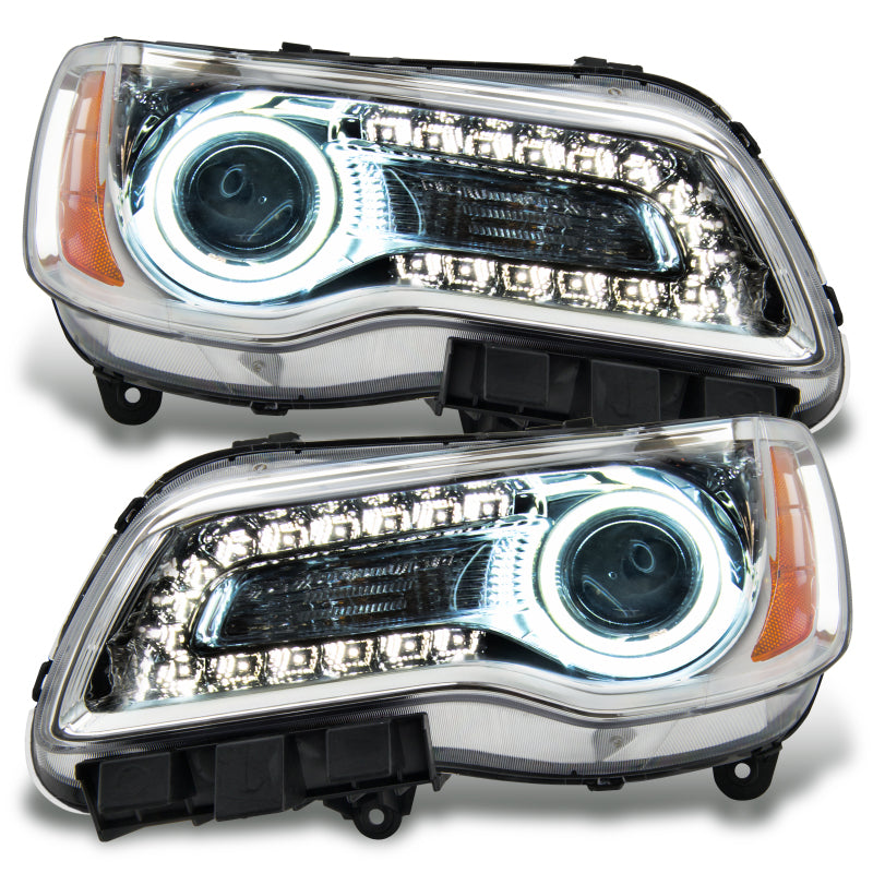 Oracle 11-14 Chrysler 300C SMD HL - Chrome - NON HID - DRL - w/ 2.0 Controller