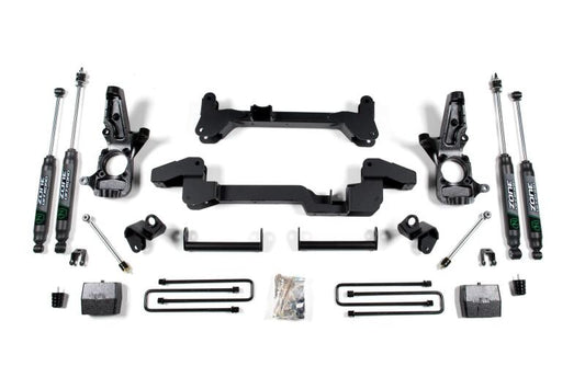 Zone Offroad 01-10 GM C2500 HD 6in Suspension System