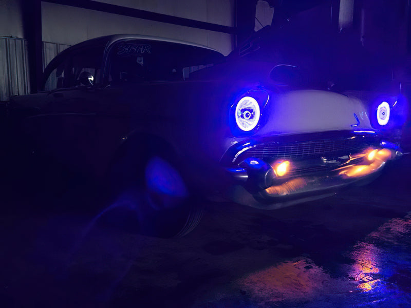 Oracle Pre-Installed Lights 7 IN. Sealed Beam - ColorSHIFT Halo