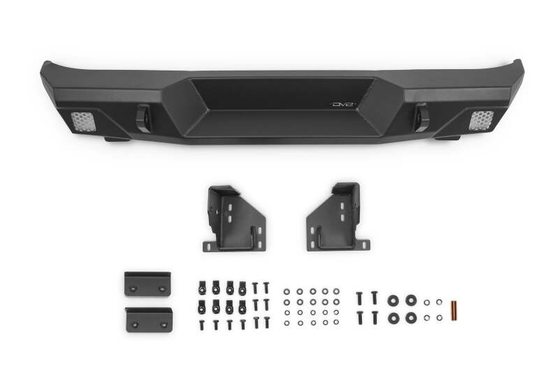 DV8 Offroad 07-18 Jeep Wrangler JK Mid-Width Rear Bumper