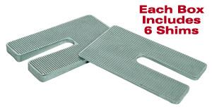 SPC Performance ZINC SHIMS 4x6.5x1.5 deg.