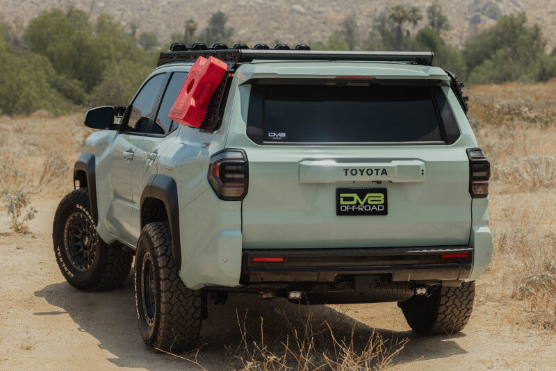 DV8 Offroad 25-26 Toyota 4Runner Exterior Window Molle for DV8 Offroad Roof Rack - Driver