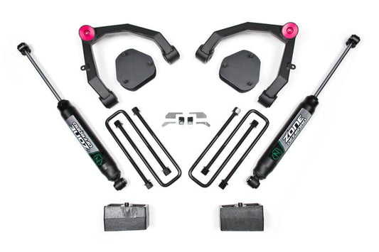 Zone Offroad 07-13 Chevy 1500 2WD 3.5in UCA System