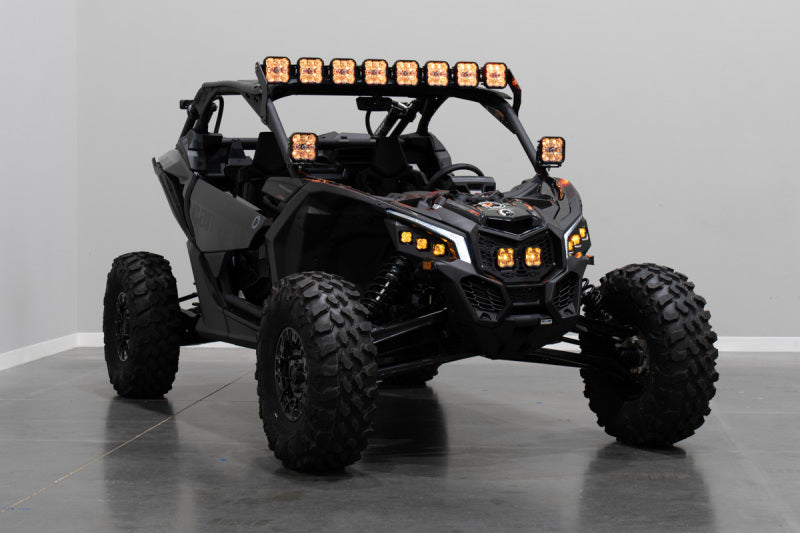 Diode Dynamics 17-24 Can-Am Maverick X3 SS5 Sport CrossLink Roof Lightbar Kit - White Combo