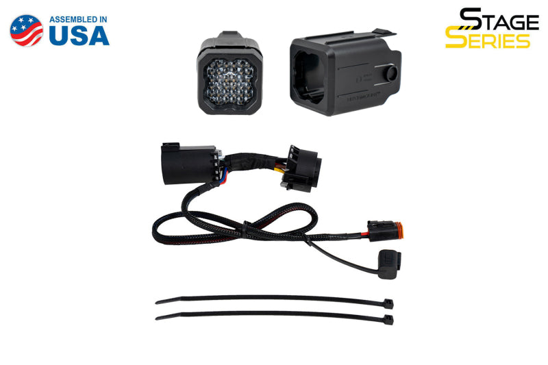 Diode Dynamics Hitch Mount LED Pod Reverse Kit for Ford F-150 15-20 C1R