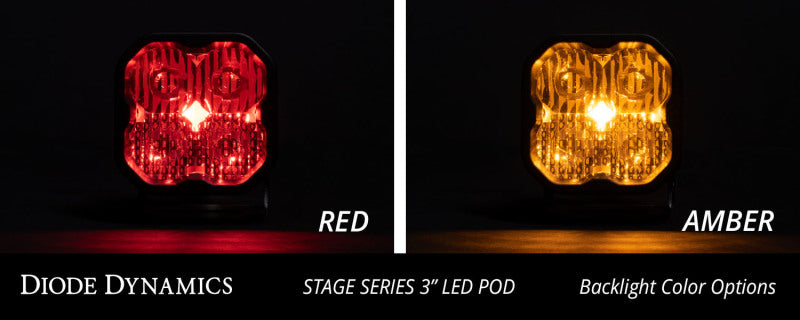 Diode Dynamics SS3 Sport ABL - White SAE Driving Standard (Pair)