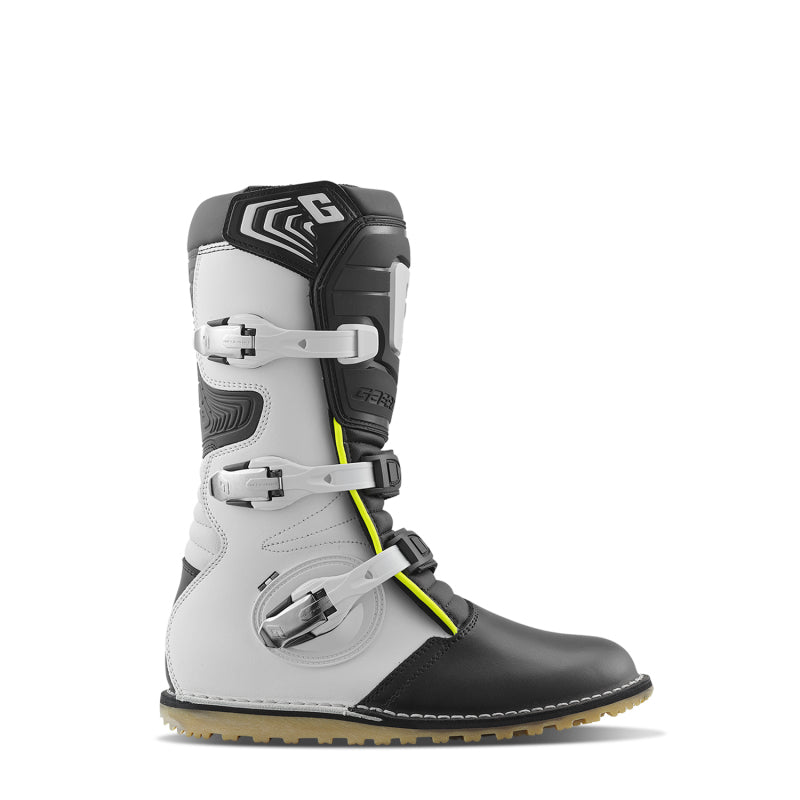 Gaerne Balance Pro Tech Boot White/Black/Fluorescent Yellow Size - 11