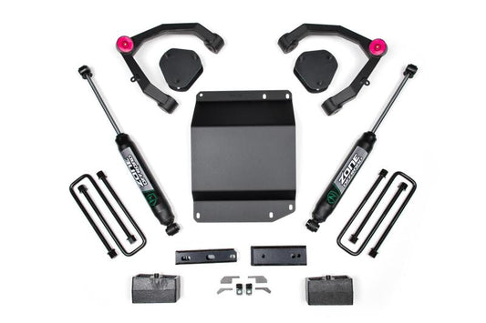 Zone Offroad 07-13 Chevy 1500 4WD 3.5in UCA System