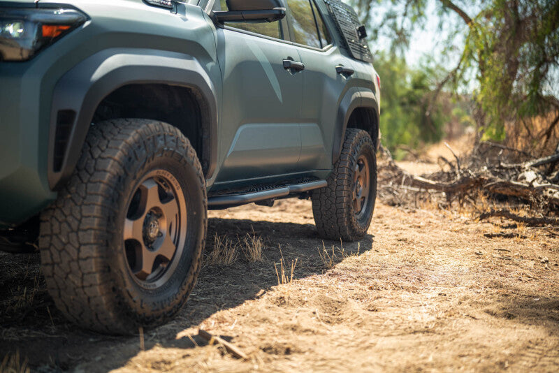 DV8 Offroad 2025+ Toyota 4Runner OE Plus Side Steps - Micro-Texture Black