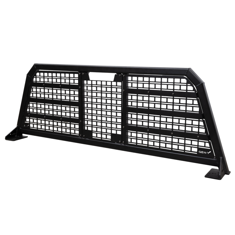 Gen-Y 17+ Ford F250/ F350 Defender Headache Rack/ 3-Molle Panels - Black