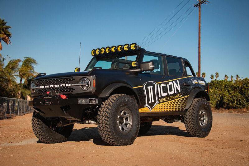 ICON 2021+ Ford Bronco Tubular Rear Upper Adj Link Kit
