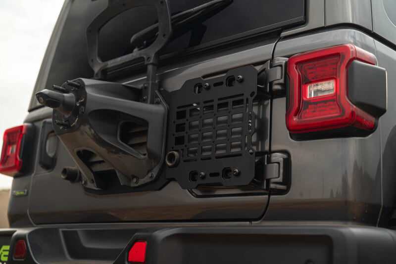 DV8 Offroad 2018-2025 Jeep Wrangler JL Tailgate Reinforcement Molle Panel