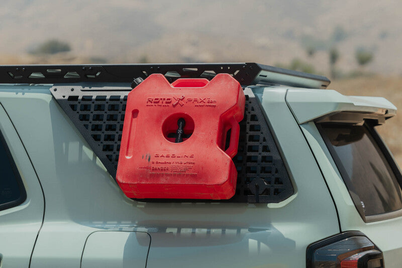 DV8 Offroad 25-26 Toyota 4Runner Exterior Window Molle for DV8 Offroad Roof Rack - Driver