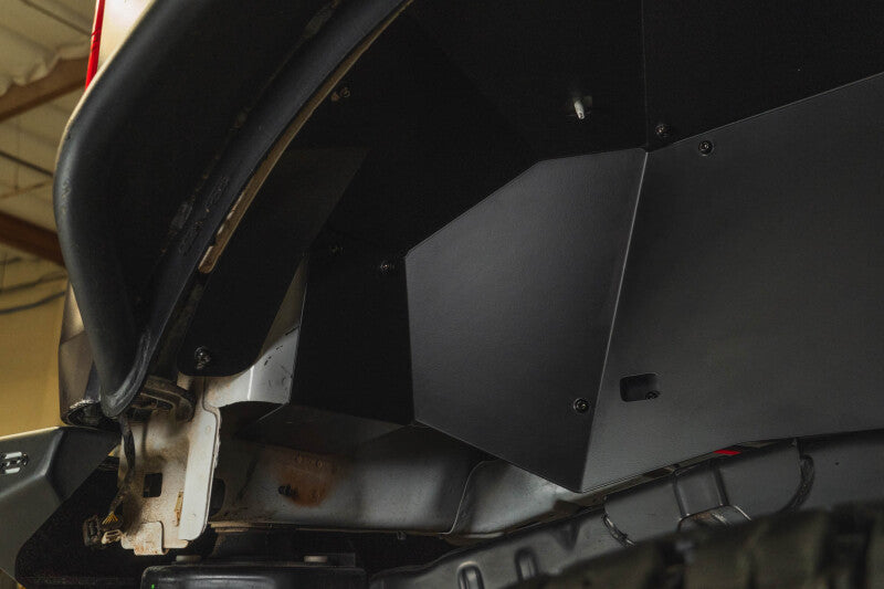 DV8 Offroad 21-25 Ford Bronco Rear Aluminum Inner Fenders - Black
