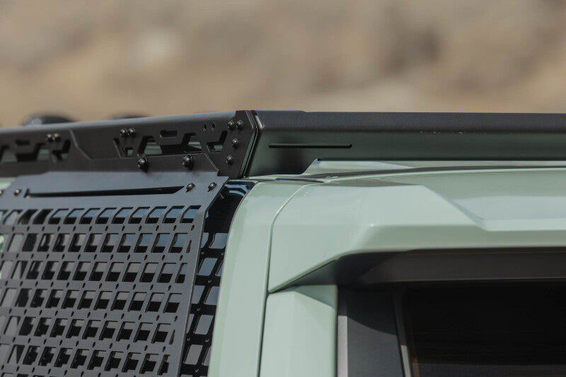 DV8 Offroad 25-26 Toyota 4Runner Exterior Window Molle for DV8 Offroad Roof Rack - Driver