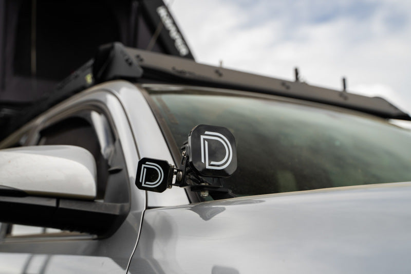 Diode Dynamics 16-21 Toyota Tacoma Pro SS3 LED Ditch Light Kit - White Combo