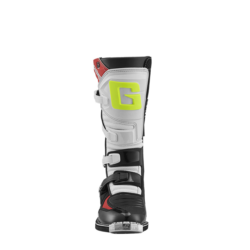 Gaerne GXJ Boot Black/White/Red Size Youth - 1