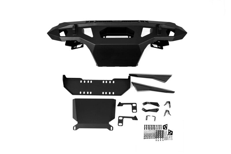 DV8 Offroad 24-25 Toyota Tacoma Spec Series Front Winch Bumper - Micro-Texture Black