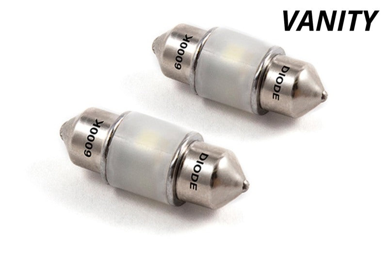 Diode Dynamics 29mm HP6 LED Bulb - Cool - White (Pair)