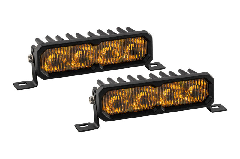 Diode Dynamics SS6 Max Yellow Fog Standard ABL (pair) 3000K